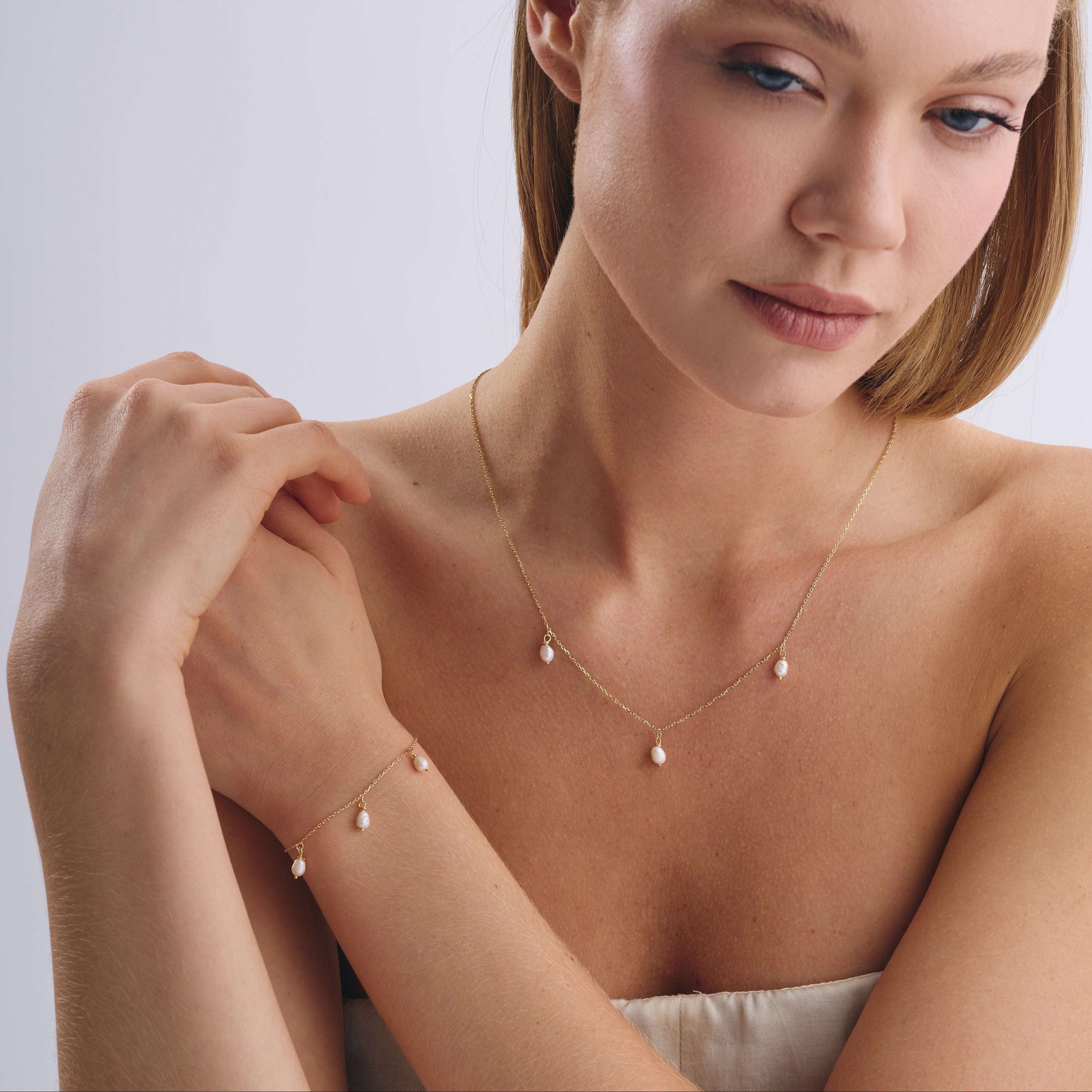 Pearl Drop Necklace