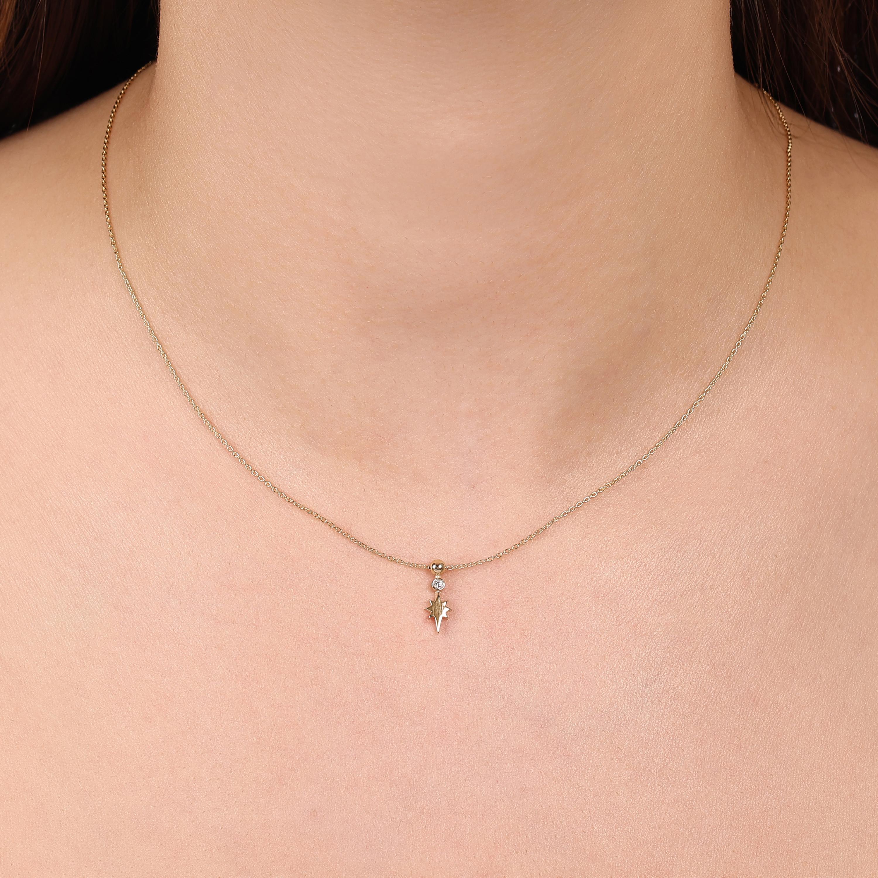 N°33 Solara Drop Necklace