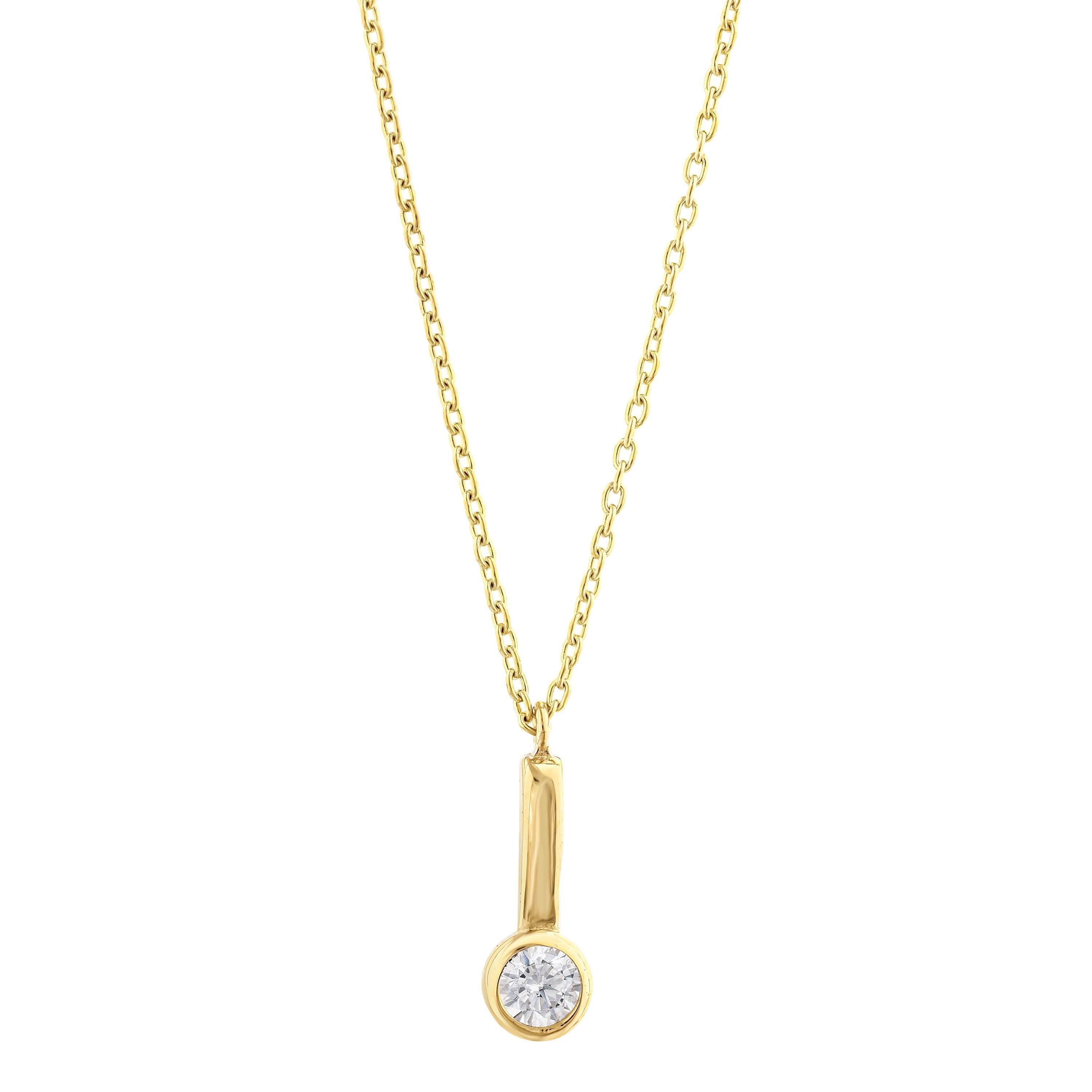 N°26 Linear Drop Necklace