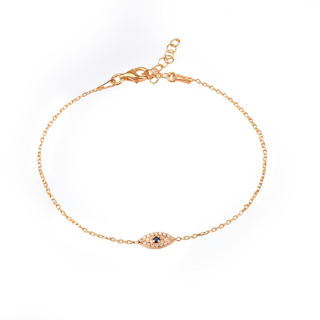 Evil Eye Pavé Bracelet