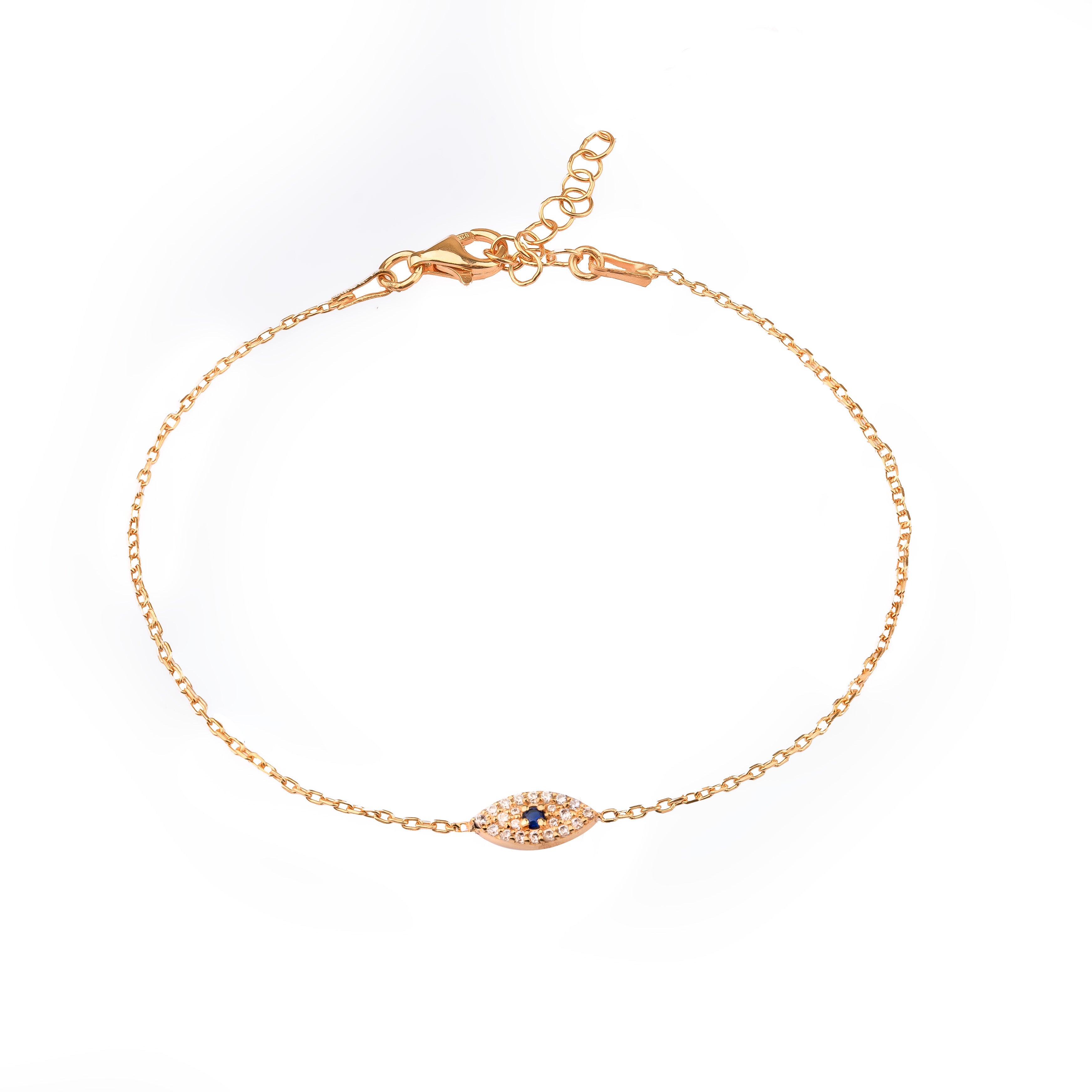 Evil Eye Pavé Bracelet
