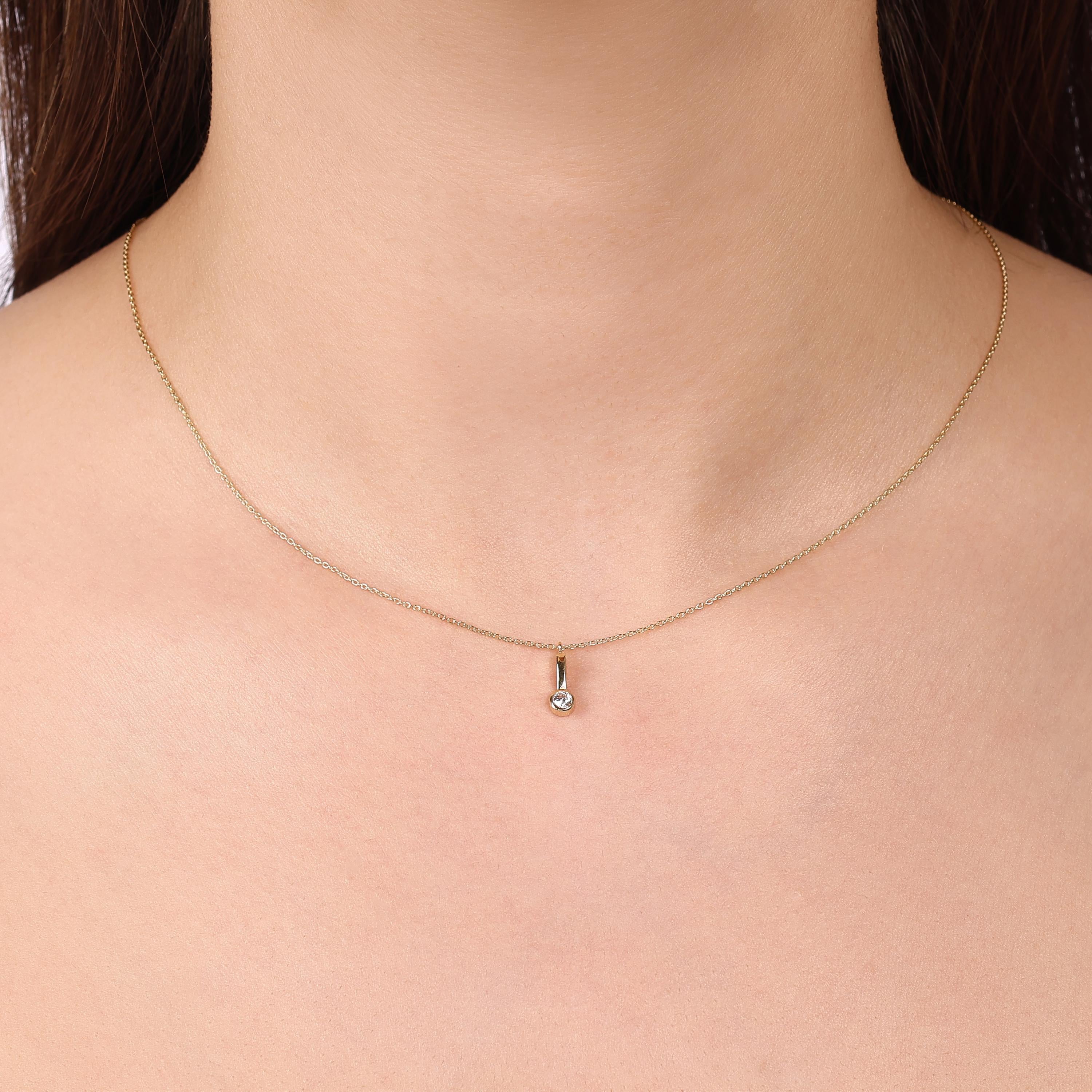 N°26 Linear Drop Necklace