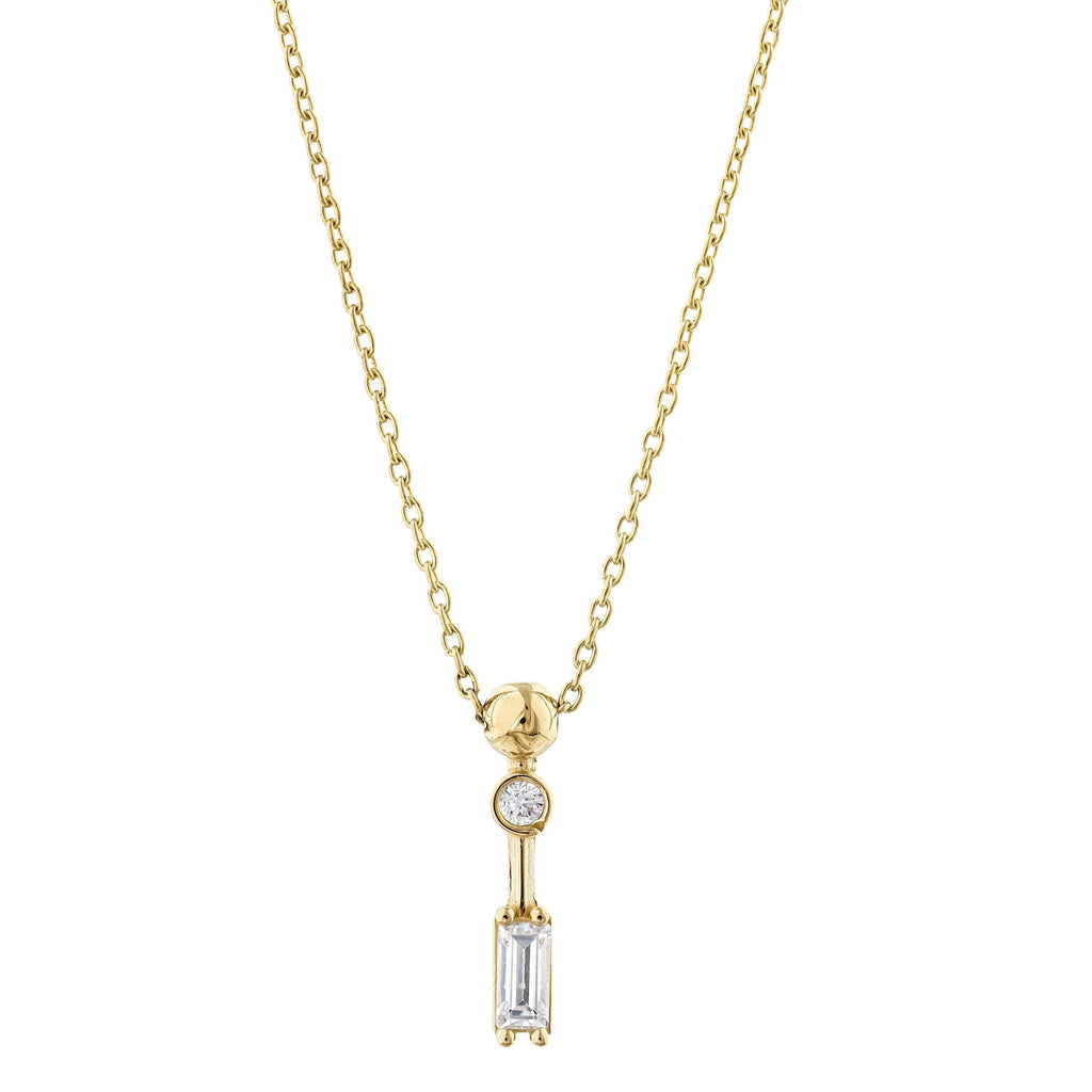 N°32 Lune Drop Necklace