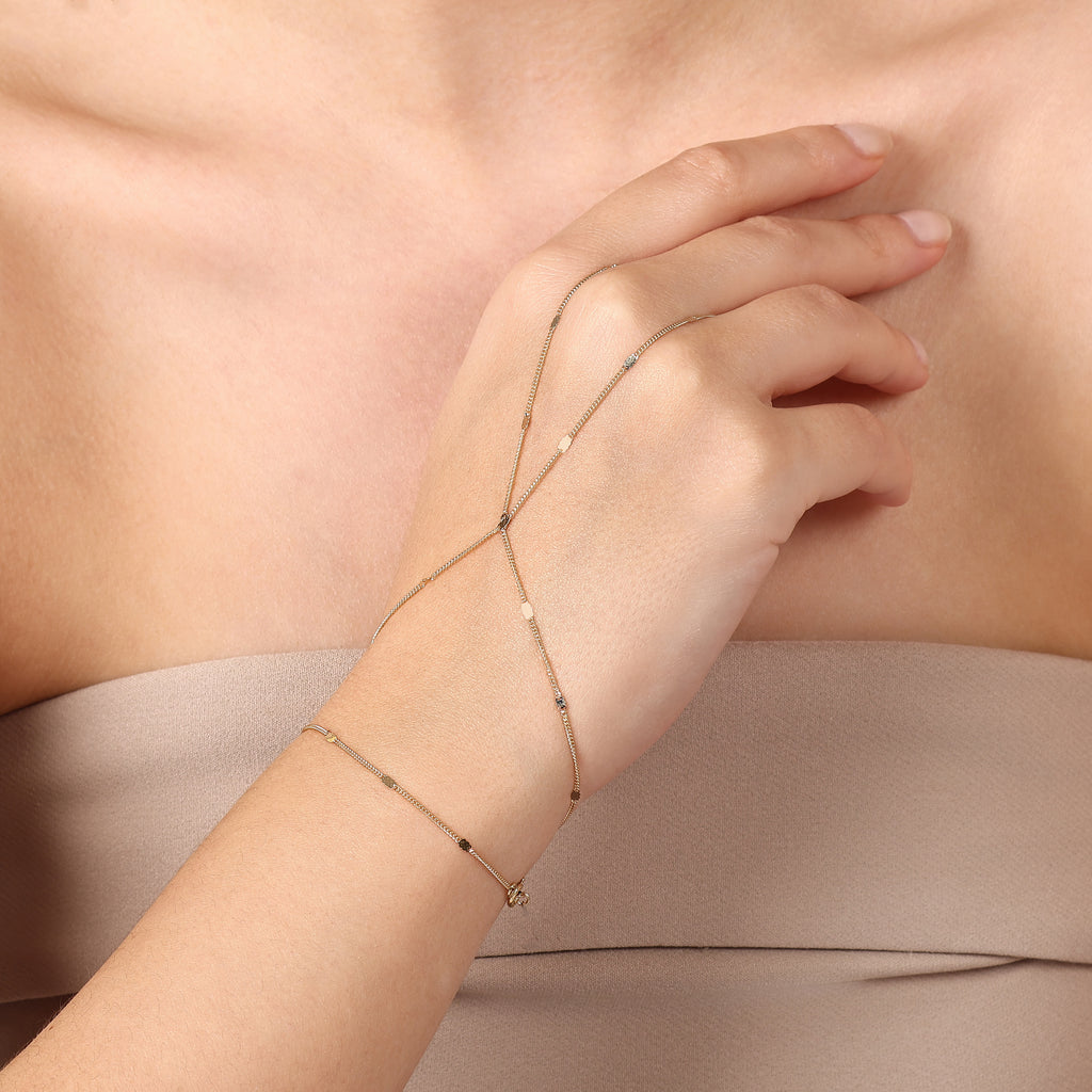 Seline Layered Hand Chain