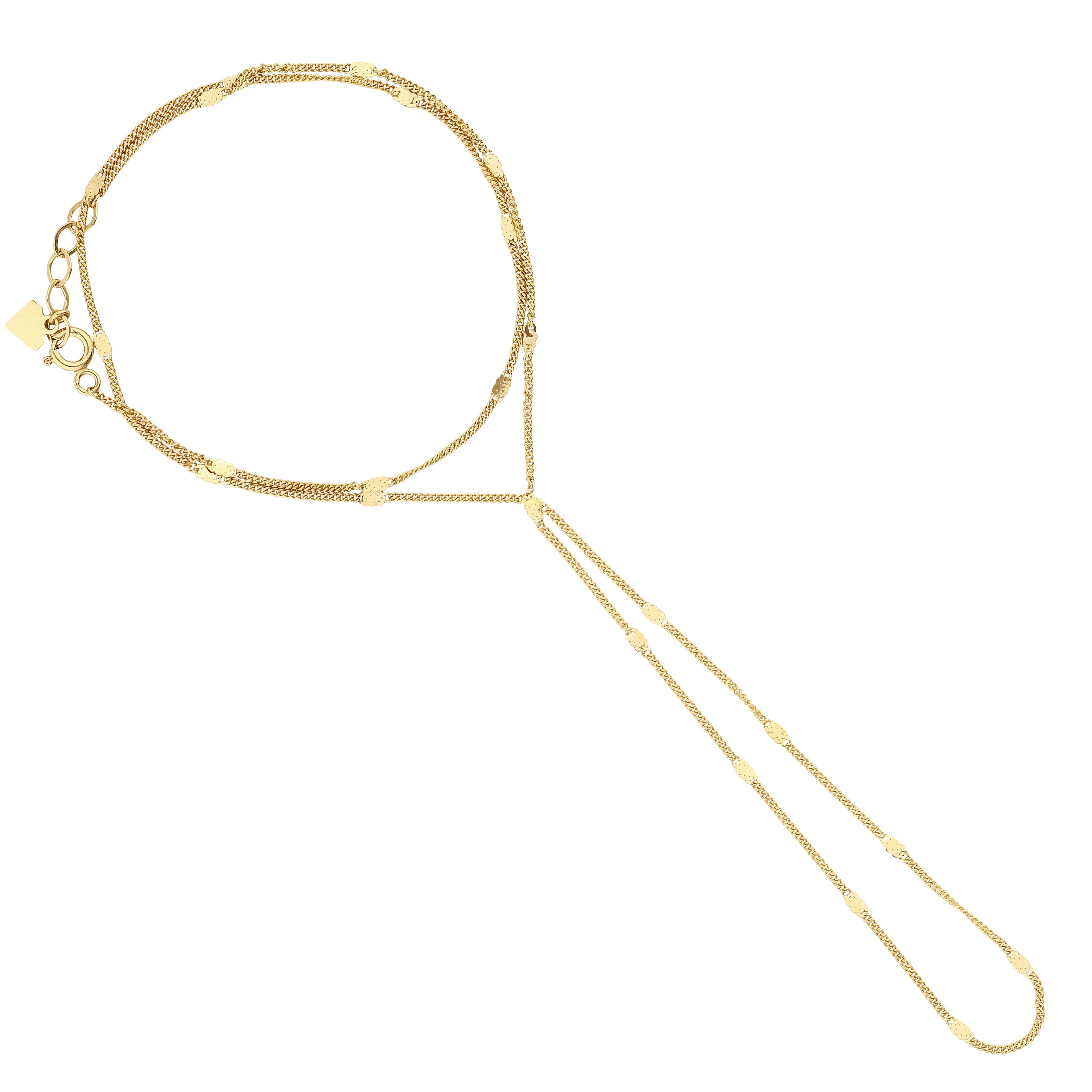 Seline Layered Hand Chain
