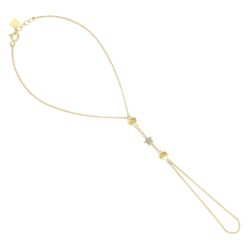 Elara Star Hand Chain