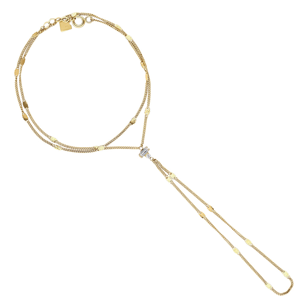 Lueur Seline Layered Hand Chain