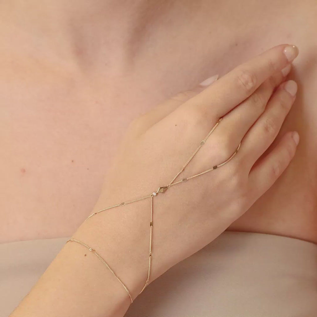 Kite Layered Hand Chain